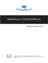 Kaysun Amazon Indoor Units Manual de utilizare