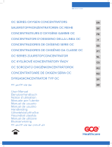 GCE OC Series Oxygen Concentrator Instrucțiuni de utilizare