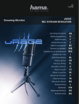 Hama 00186019 STREAM 700 HD Gaming Microphone Manualul proprietarului