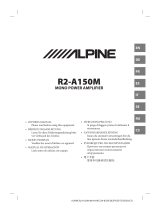 Alpine R2-A150M Manualul proprietarului
