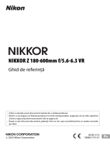 Nikon NIKKOR Z 180-600mm f/5.6-6.3 VR Ghid de referință