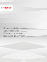 Bosch BCS8214BL/02 Further installation information