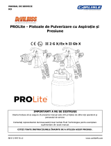 Carlisle DeVILBISS - PROLite Pressure and Suction Manual de utilizare