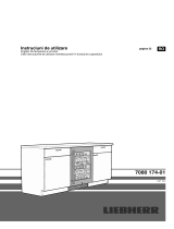 Liebherr UWTes 1672 Vinidor Instrucțiuni de utilizare