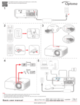 Optoma ZX350e Manualul proprietarului