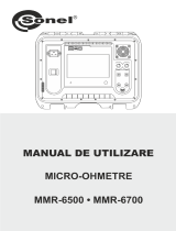 Sonel MMR-6500 Manual de utilizare