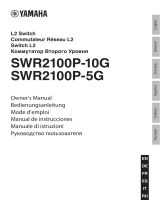 Yamaha SWR2100P Manualul proprietarului