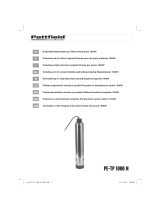 Pattfield PE-TP 1000 N Manualul proprietarului