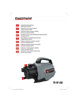 Pattfield PE-GP 650 Manualul proprietarului