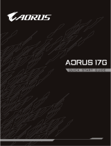 Gigabyte AORUS 17G (Intel 11th Gen) Manualul proprietarului