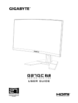 Gigabyte G27QC A Manual de utilizare
