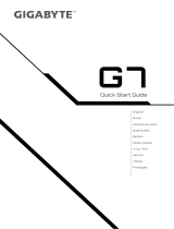 Gigabyte G7 (RTX 30 Series) Manualul proprietarului