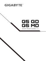 Gigabyte G5 (Intel 11th Gen) Manualul proprietarului