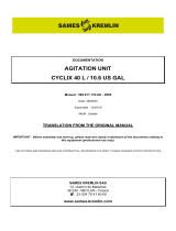 Sames Cyclix II 40L Manual de utilizare