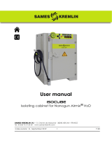 Sames ISOCUBE pour Nanogun Airmix H2O Manual de utilizare