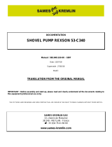 Sames 53C340 Manual de utilizare