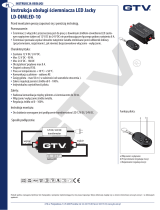 GTV LD-DIMLED-10 Instrucțiuni de utilizare