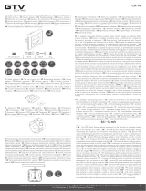 GTV CR-CR1400-00 Instrucțiuni de utilizare