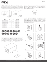 GTV LD-TIAGOGU10D-01KW Instrucțiuni de utilizare