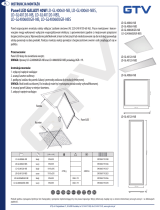 GTV LD-GL40060-NB Instrucțiuni de utilizare