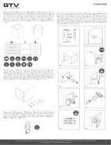 GTV OS-CAM40WG9KW-00 Instrucțiuni de utilizare