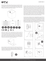 GTV OS-CAMD40WG9KW-10 Instrucțiuni de utilizare