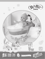 BABY born Bath Bathtub Manual de utilizare