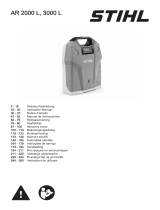 STIHL AR 2000 L backpack battery Manual de utilizare