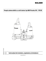 Sulzer Submersible Grinder Pump Type ABS Piranha S10 - PE125 Installation, Operating And Maintenance Instructions