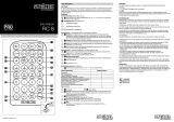 STEINEL Service Fernbedienung RC8 Manual de utilizare