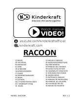 Kinderkraft RACOON Manual de utilizare