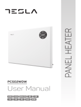 Tesla Heater convector panel- PC502WDW Manual de utilizare