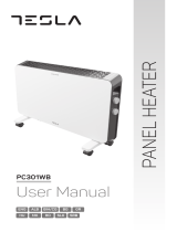 Tesla Heater convector panel- PC301WB Manual de utilizare