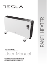 Tesla Heater convector panel- PC311WBD Manual de utilizare