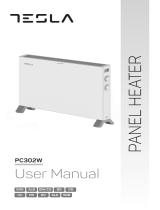 Tesla Heater convector panel- PC302W Manual de utilizare
