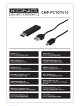 Konig Electronic CMP-PCTOTV10 Manual de utilizare