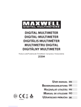 Maxwell 25304 Manual de utilizare