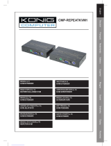 Konig Electronic CMP-REPEATKVM1 Manual de utilizare