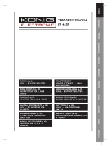 Konig Electronic CMP-SPLITVGA10 Manualul proprietarului