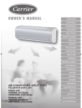 Carrier 012S Series Manualul proprietarului
