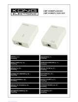 Konig Electronic 200Mbps Manual de utilizare