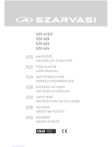 Szarvasi SZV-612/3 Manual de utilizare