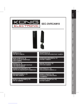 König SEC-DVRCAM10 Manual de utilizare