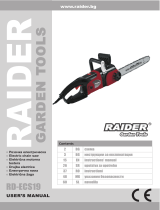 Raider Garden Tools Electric Chain Saw 400mm (16'') 2400W Oregon RD-ECS19 SDS Manual de utilizare