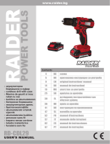 Raider Power Tools RD-CDL29 Manual de utilizare