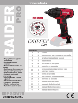 RAIDER Pro RDP-SCIW20 Manual de utilizare