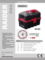 RAIDER Pro RDP-SDWCH20 Manual de utilizare