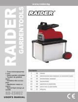 Raider Garden Tools RD-ESH02 Manual de utilizare