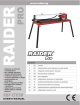 RAIDER Pro RDP-ETC30 Manual de utilizare
