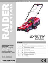 Raider Garden Tools RD-LM36 Manual de utilizare